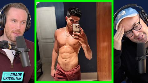 236. Shubman Gills Topless Selfie, with Mitch Starc, Tom